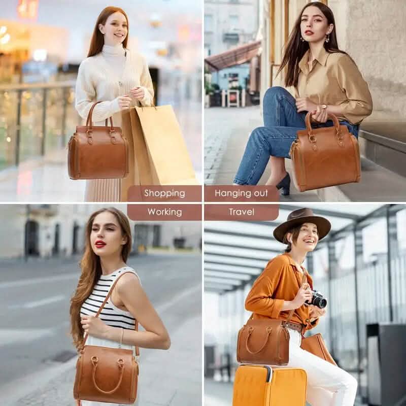 Retro PU Leather Handbag with Multi Card Slot DailySale
