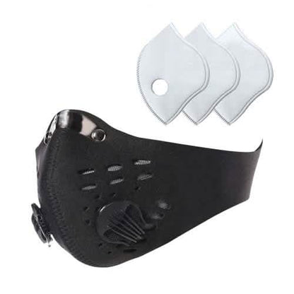 Reusable Face Mask with 3 Carbon Filters DailySale
