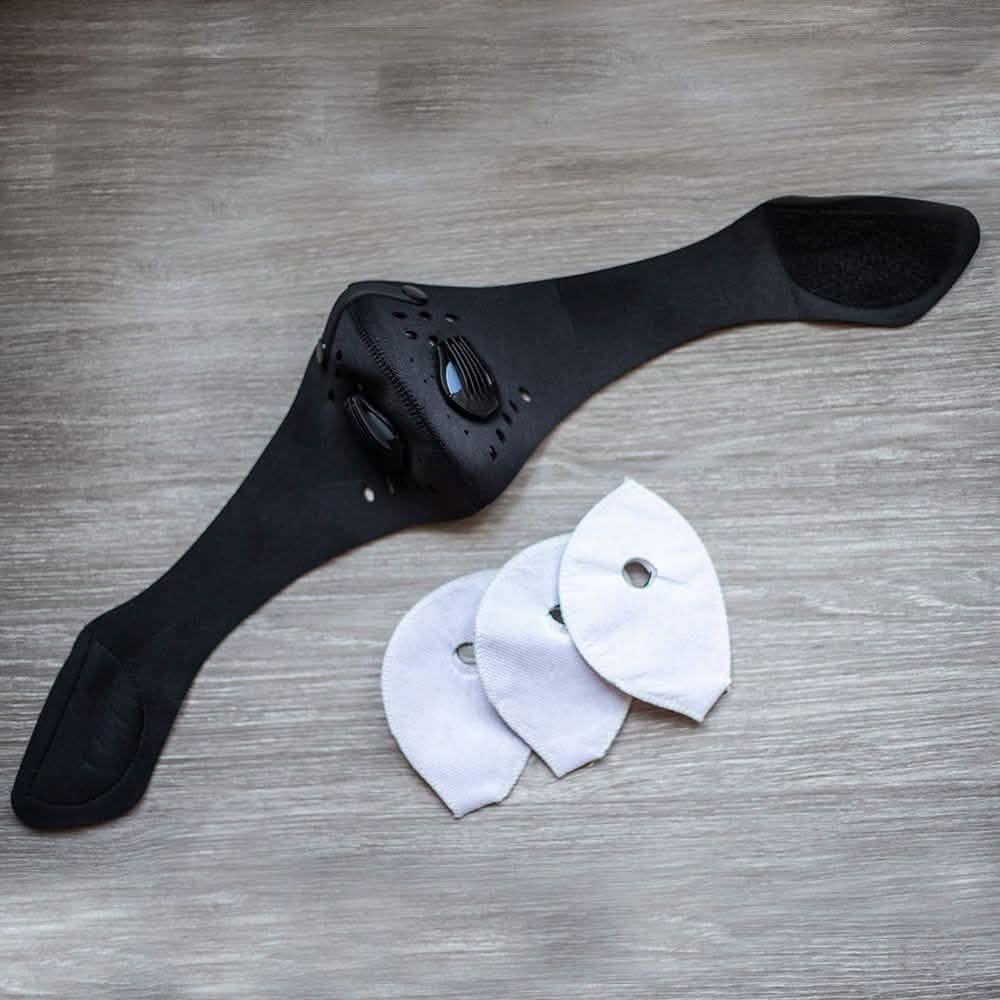Reusable Face Mask with 3 Carbon Filters DailySale