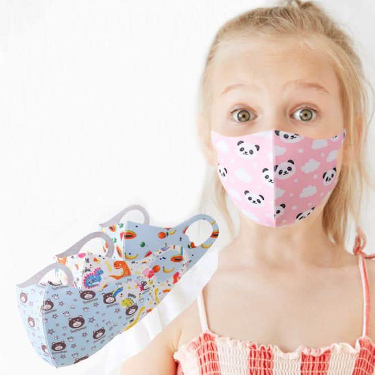Reusable Fitted Face Mask for Kids DailySale