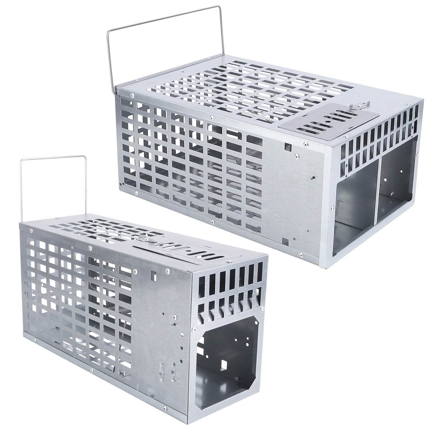 Reusable Metal Rat Cage Catch Release Continuous Capture DailySale