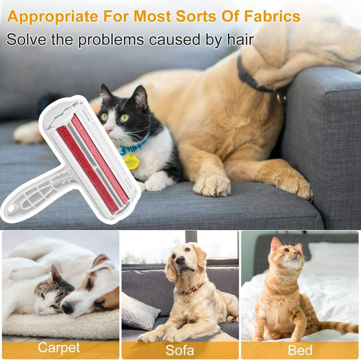 Reusable Pet Hair Remover Roller DailySale