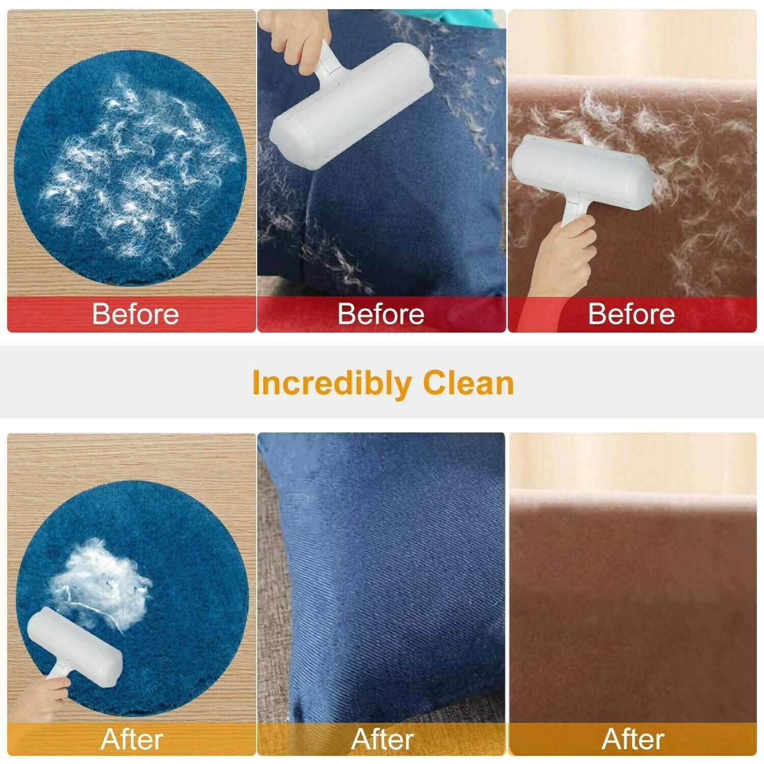 Reusable Pet Hair Remover Roller DailySale