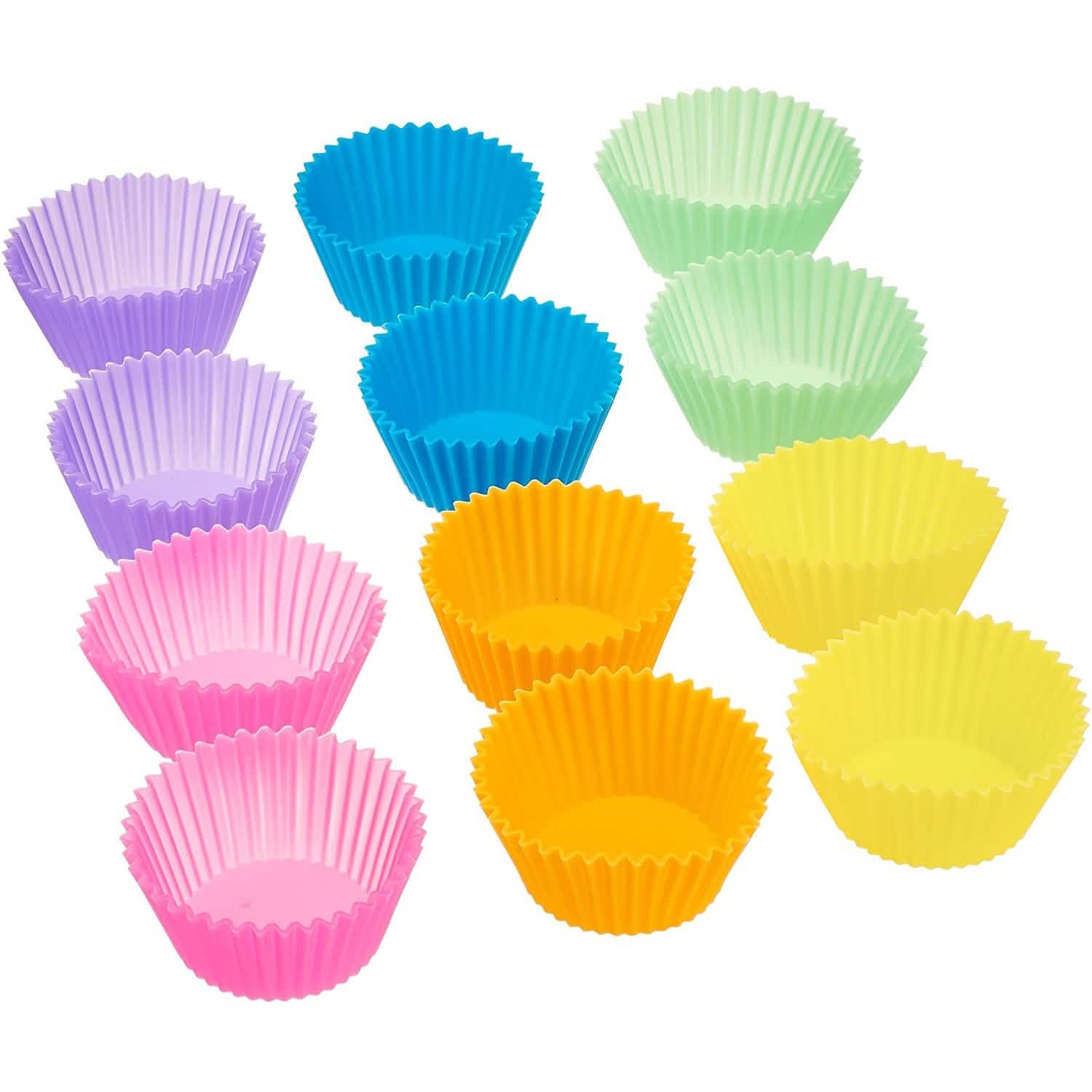 Reusable Silicone Baking Cups DailySale