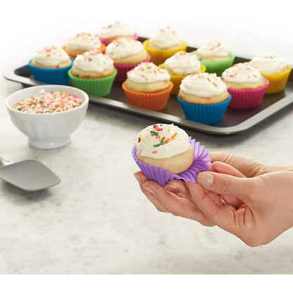 Reusable Silicone Baking Cups DailySale
