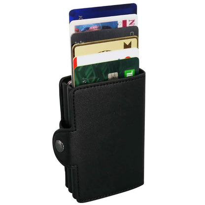 RFID-Blocking Cascading Quick Card Wallet DailySale