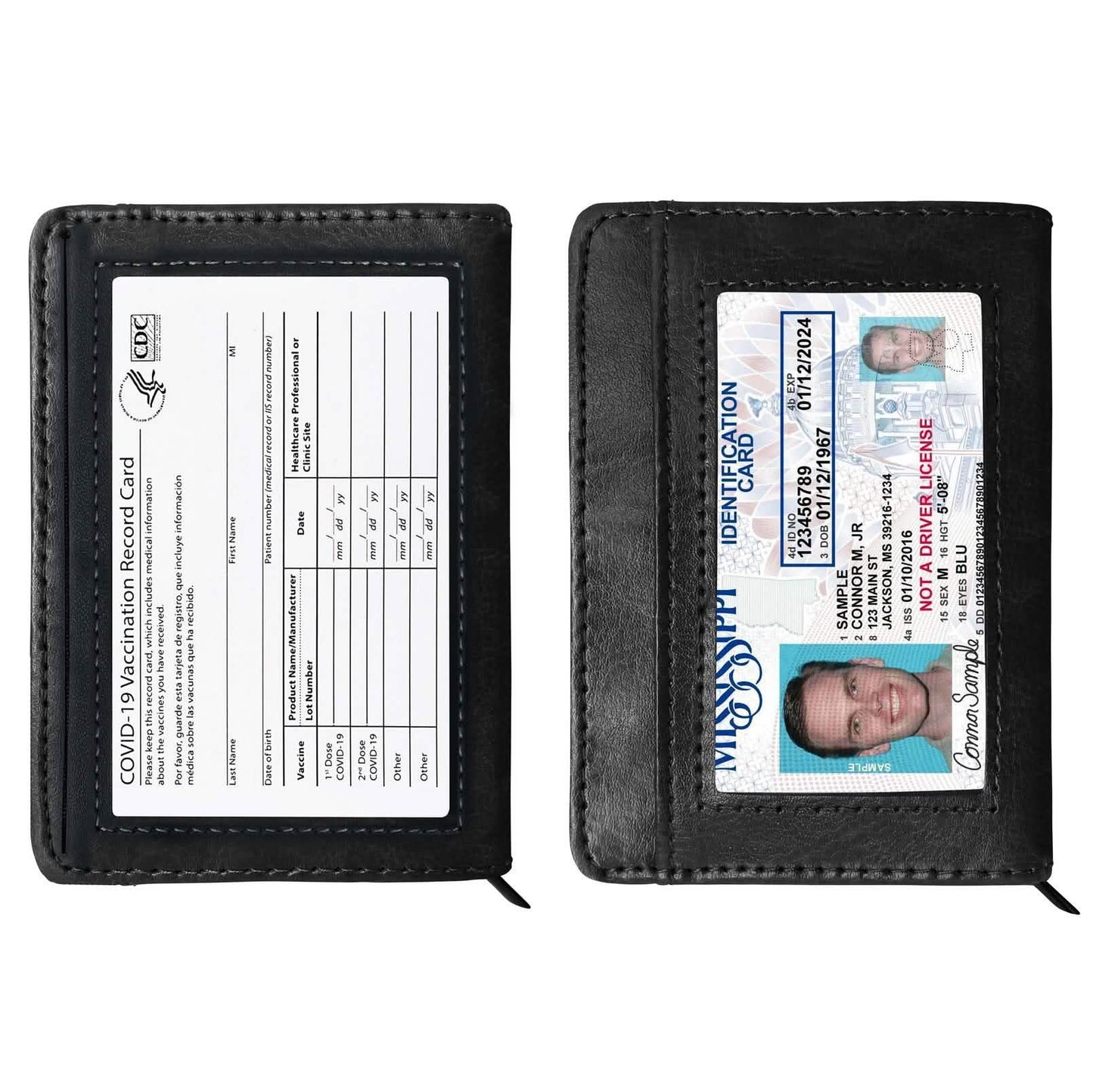 RFID-Blocking Slim Faux Leather Wallet DailySale