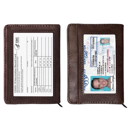 RFID-Blocking Slim Faux Leather Wallet DailySale