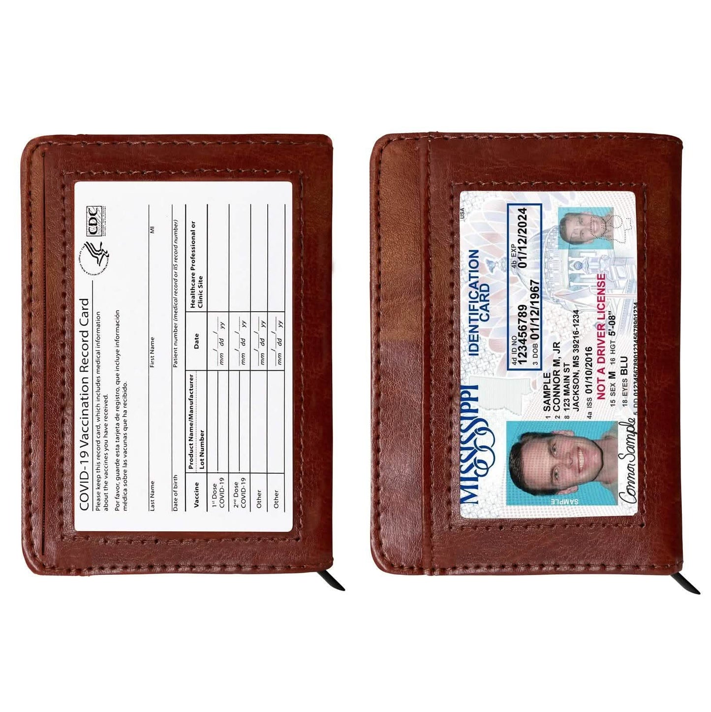 RFID-Blocking Slim Faux Leather Wallet DailySale