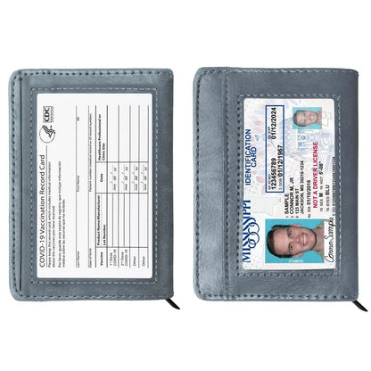 RFID-Blocking Slim Faux Leather Wallet DailySale