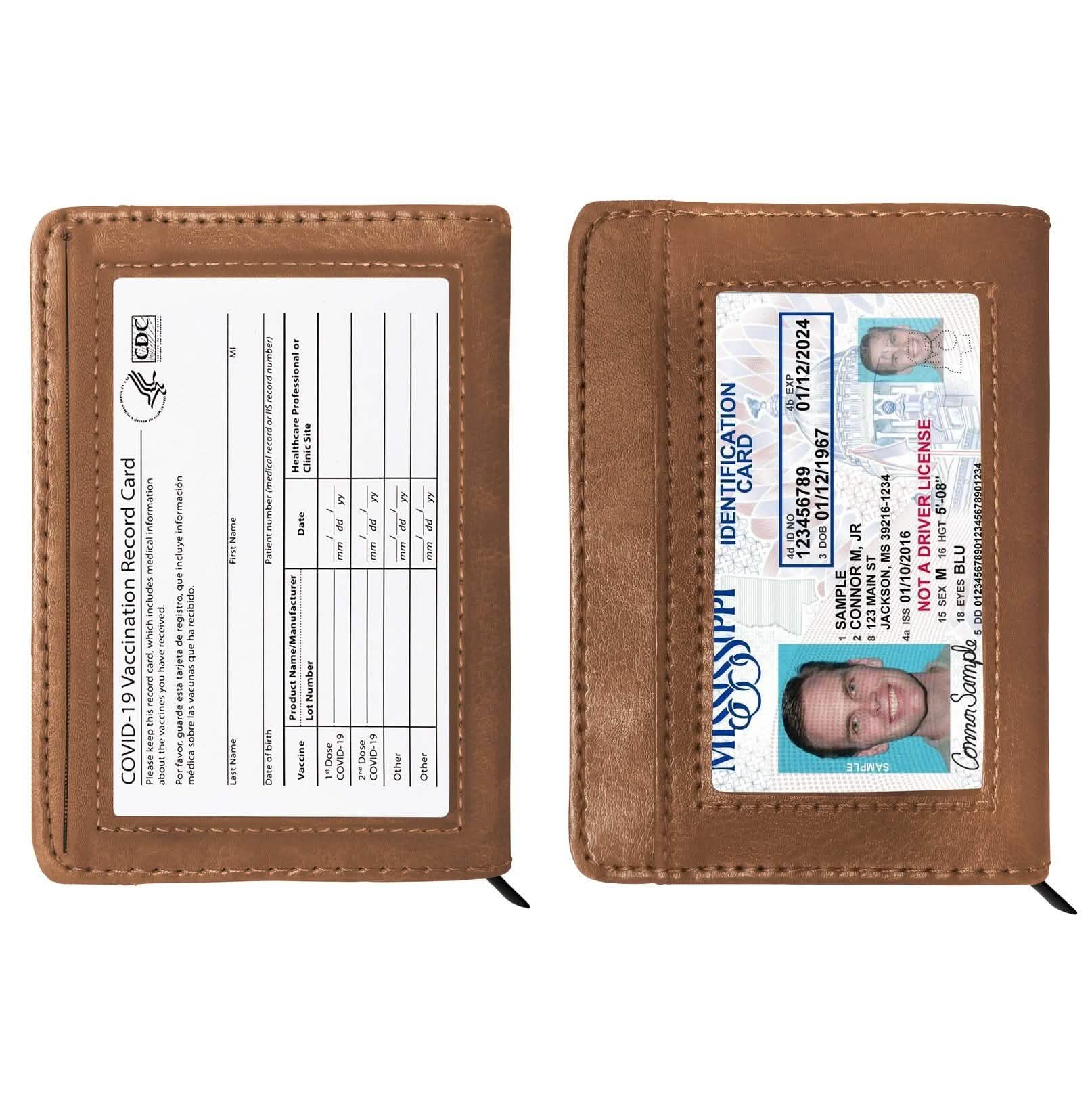 RFID-Blocking Slim Faux Leather Wallet DailySale