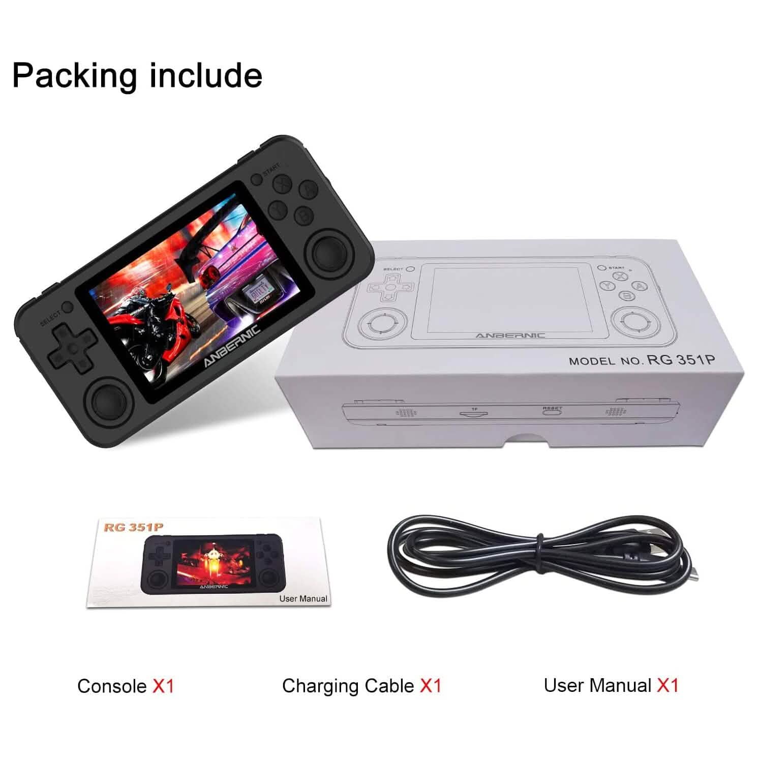 RG351P Handheld Game Console DailySale
