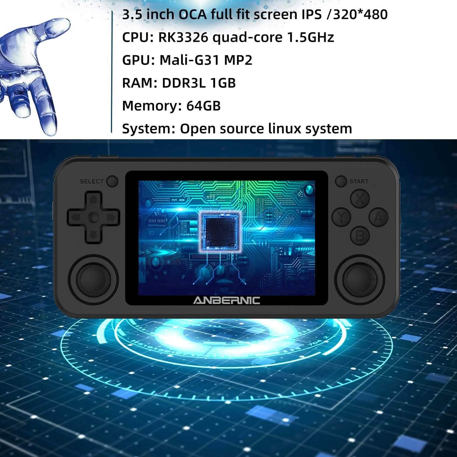 RG351P Handheld Game Console DailySale