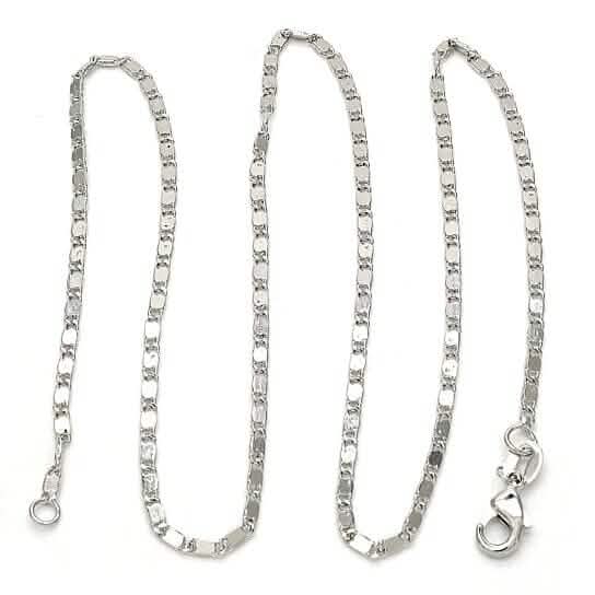 Rhodium Filled High Polish Finish Basic Necklace DailySale