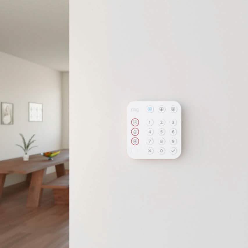 Ring Alarm Keypad 2nd Gen - White DailySale