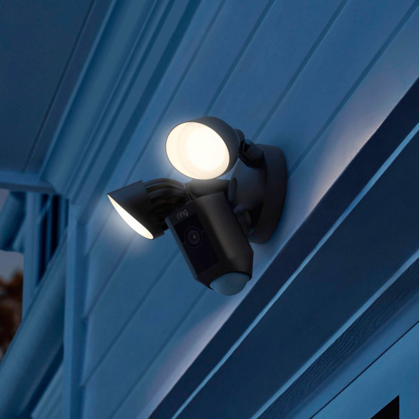 Ring - Floodlight Cam Plus Outdoor Wired 1080p Surveillance Camera DailySale
