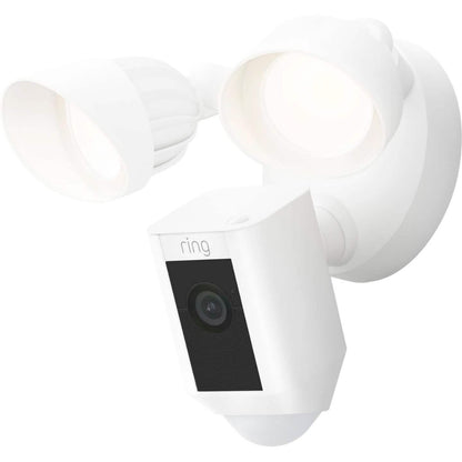 Ring - Floodlight Cam Plus Outdoor Wired 1080p Surveillance Camera DailySale