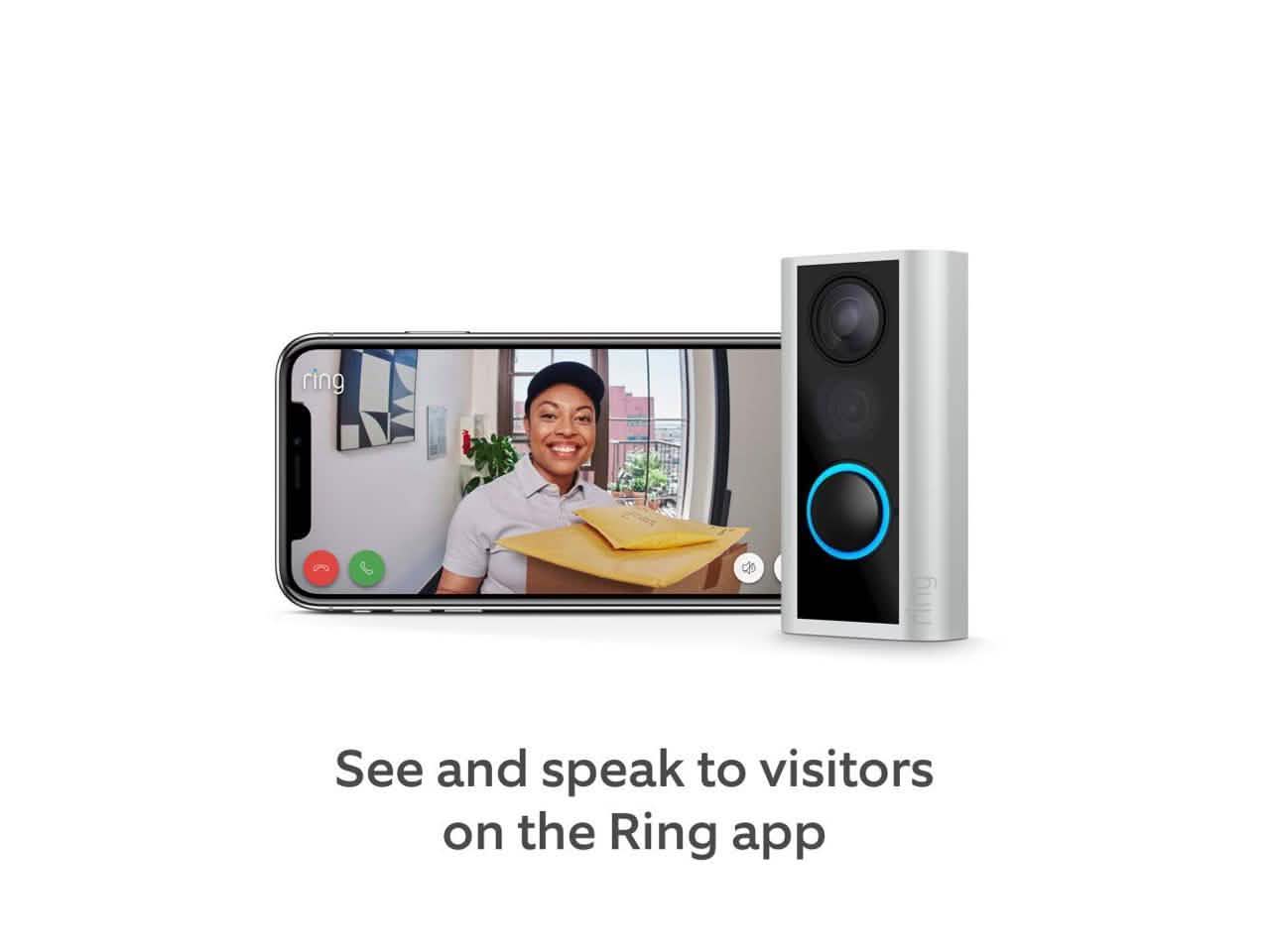 Ring Peephole Cam Video Doorbell Smart, Compact HD Video Wifi Doorbell DailySale