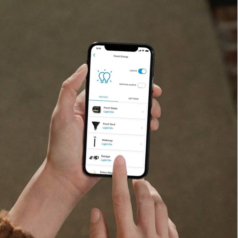 Ring - Smart Lighting Wired Floodlight - White DailySale