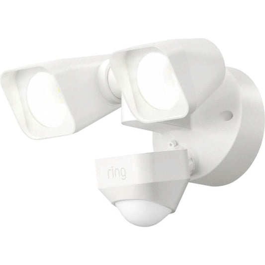 Ring - Smart Lighting Wired Floodlight - White DailySale