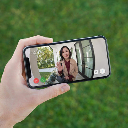 Ring - Video Doorbell 3 - Satin Nickel DailySale