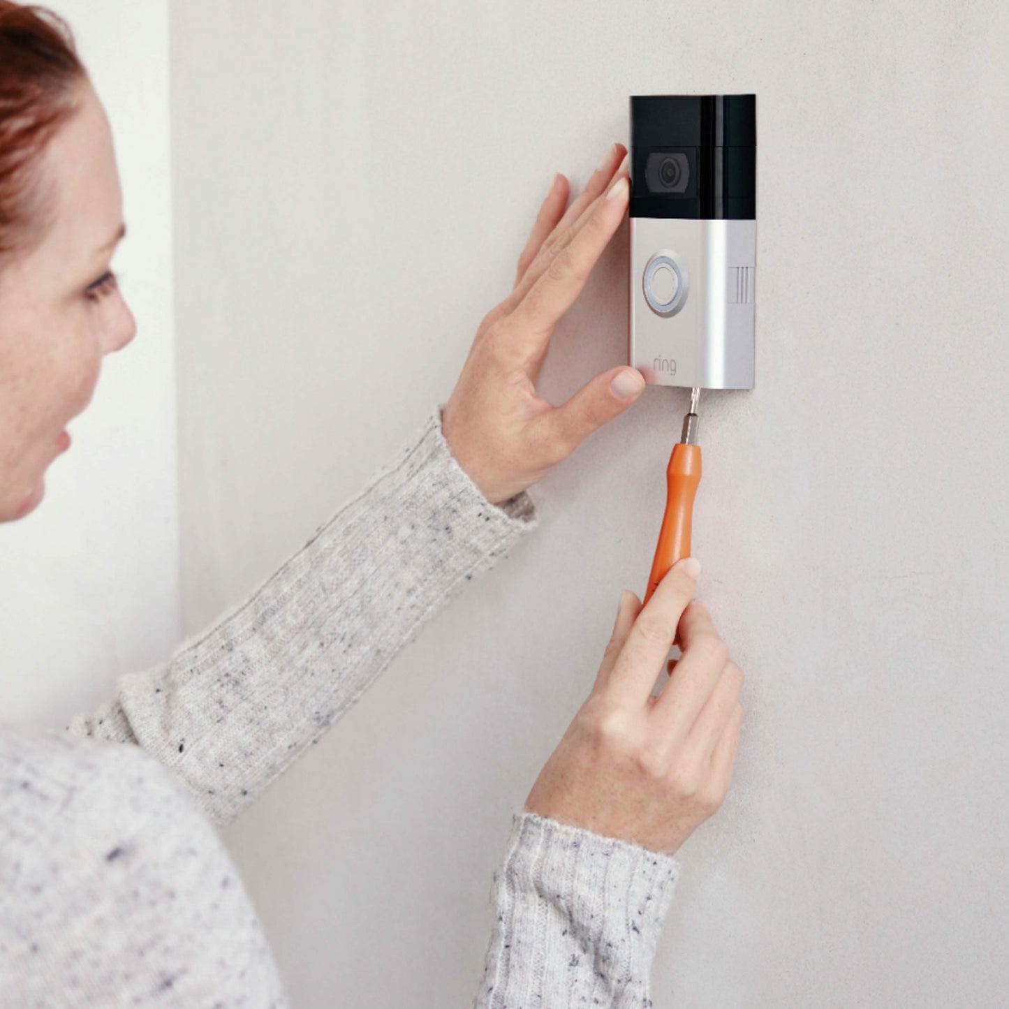 Ring - Video Doorbell 3 - Satin Nickel DailySale
