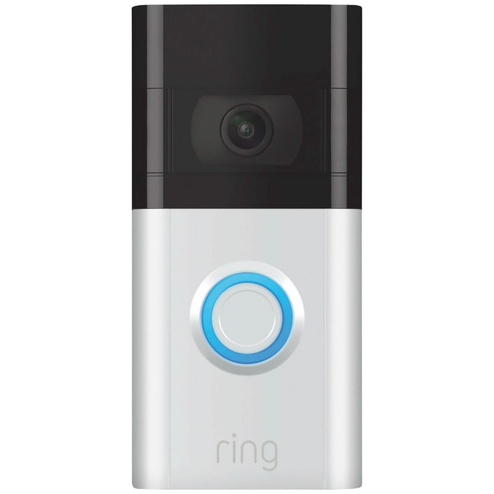 Ring - Video Doorbell 3 - Satin Nickel DailySale