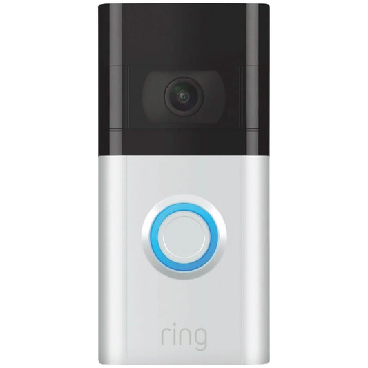 Ring - Video Doorbell 3 - Satin Nickel DailySale