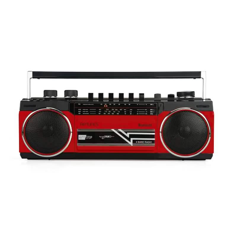 Riptunes Retro Radio Cassette Bluetooth Boombox DailySale
