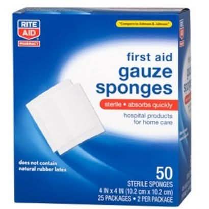 Rite Aid First Aid Gauze Sponges DailySale