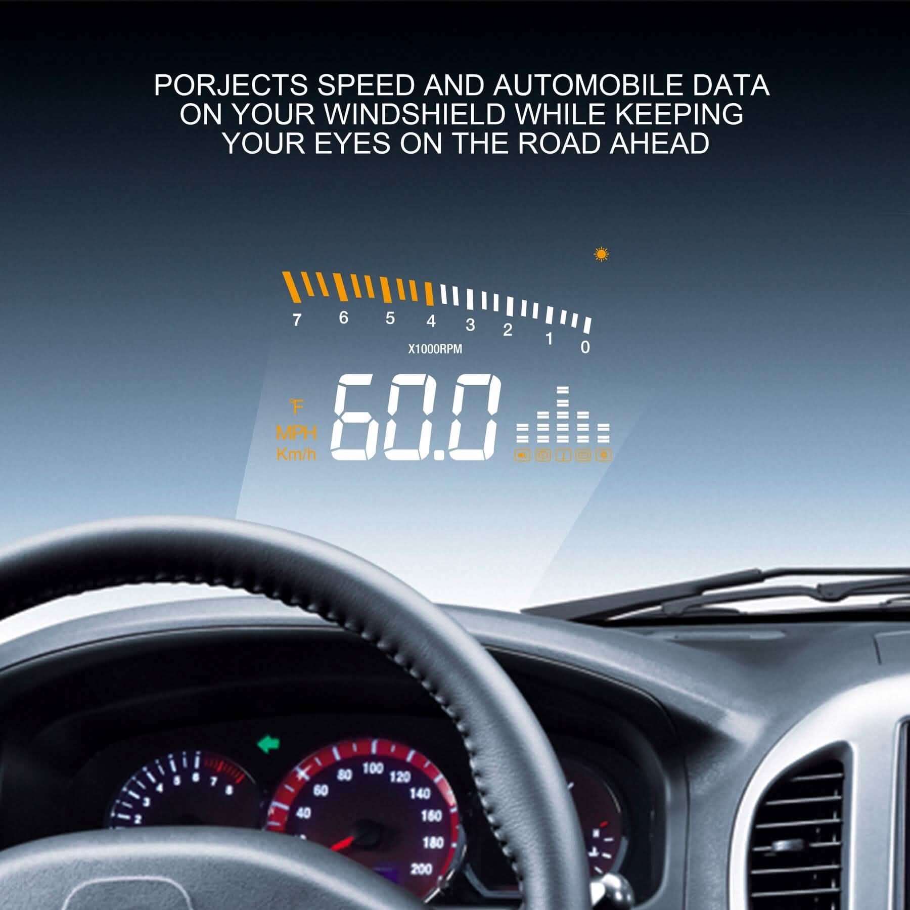 RoadProof® 3.5-Inch Heads-up Display DailySale