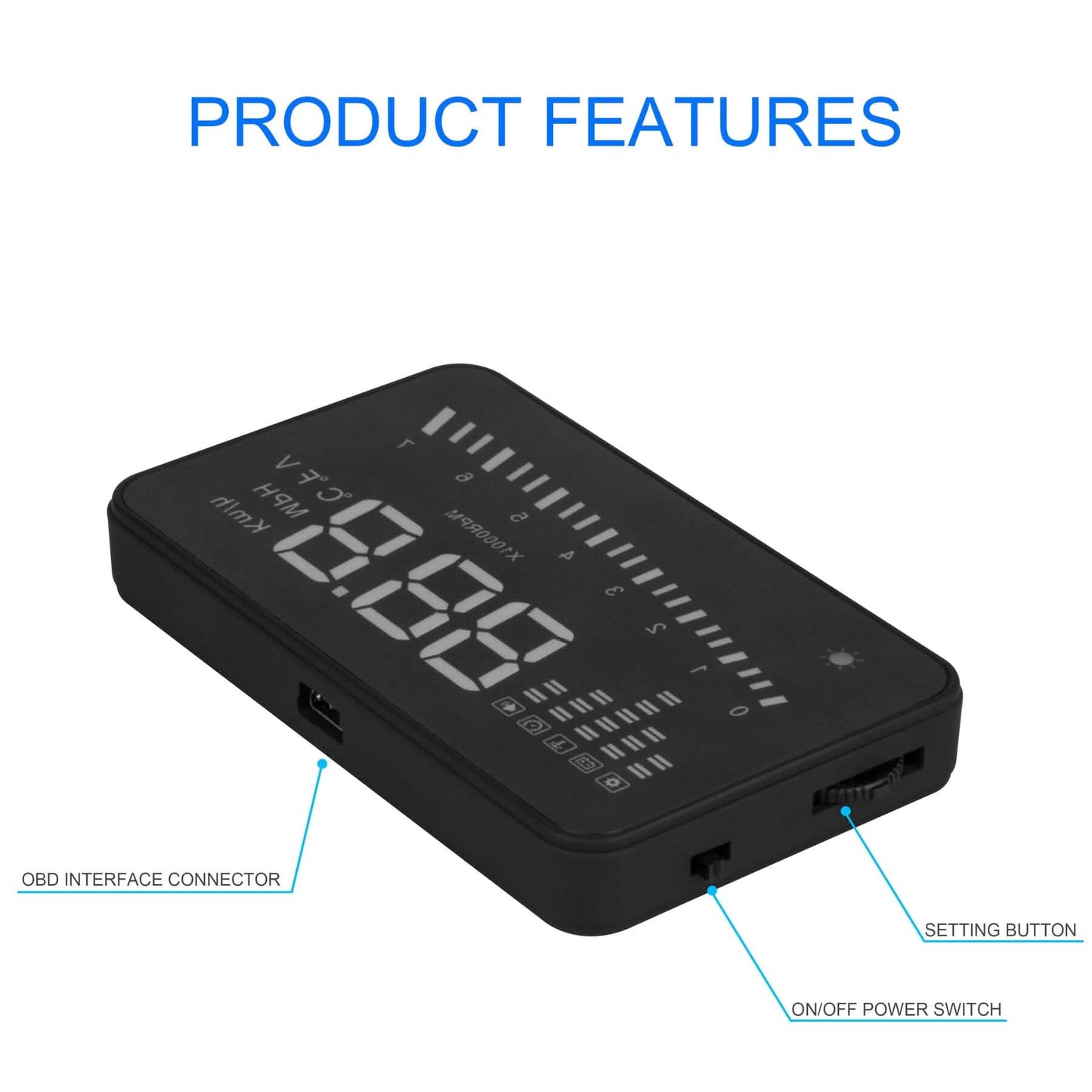 RoadProof® 3.5-Inch Heads-up Display DailySale