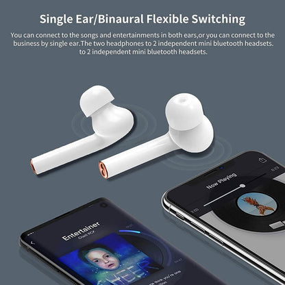 ROCXF TWS Wireless Earbuds with LED Power Supply Display Case DailySale