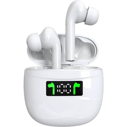 ROCXF TWS Wireless Earbuds with LED Power Supply Display Case DailySale