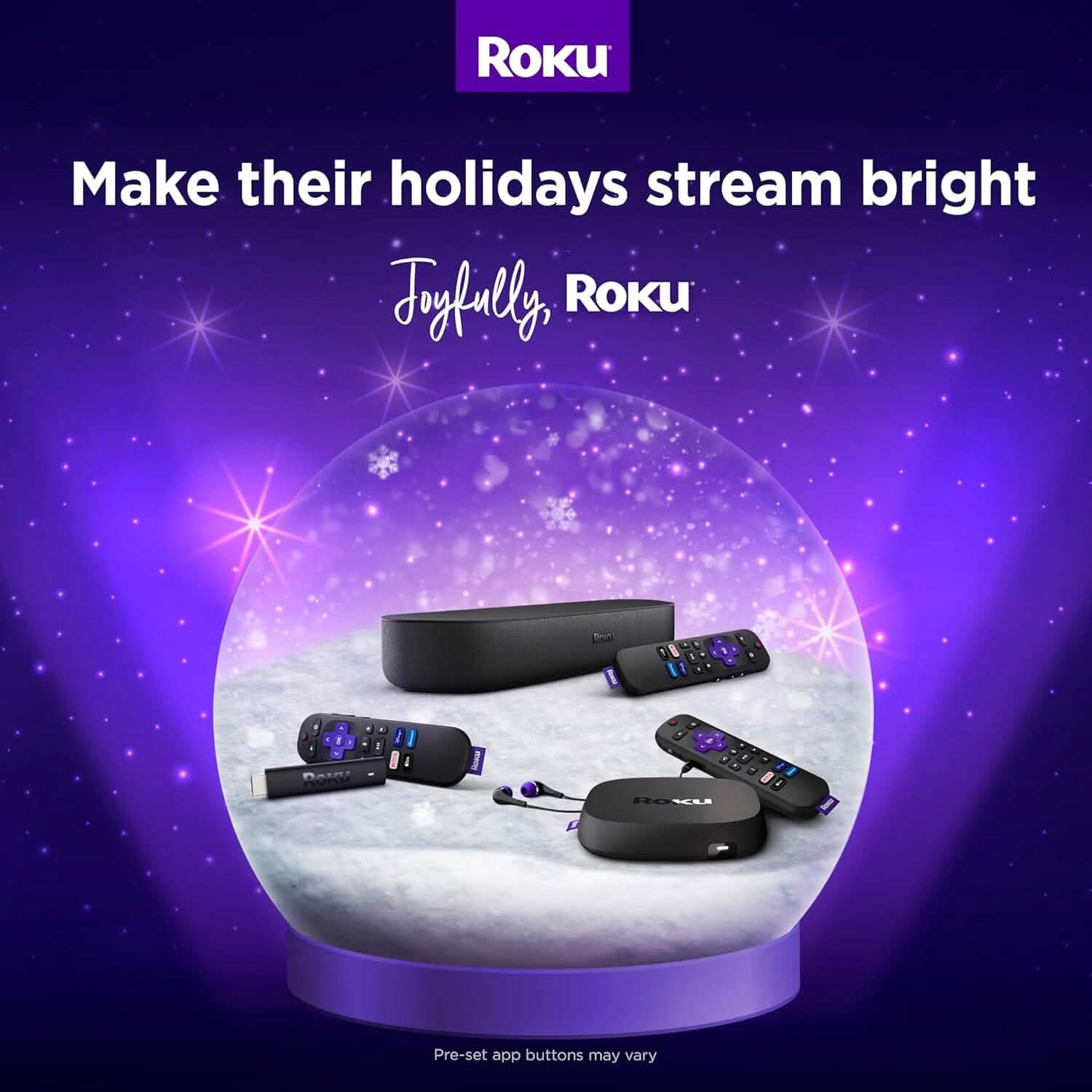 Roku Express 4K+ | Roku Streaming Device 4K/HDR  (Refurbished) DailySale