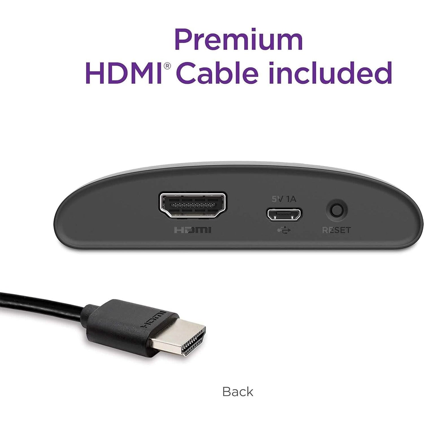 Roku Express 4K+ | Roku Streaming Device 4K/HDR  (Refurbished) DailySale