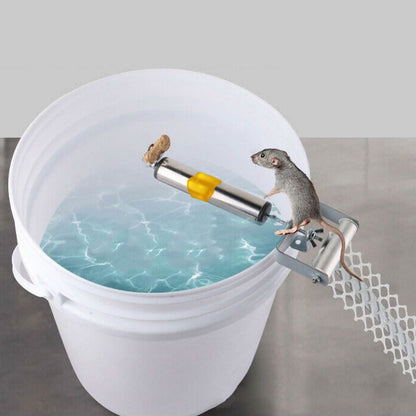 Roll Trap Log Rolling Mouse Catcher with 19.69" Mesh Ramp DailySale