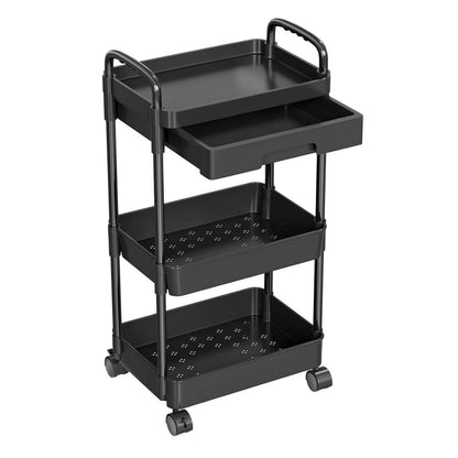 Rolling Utility Cart with Drawer DailySale