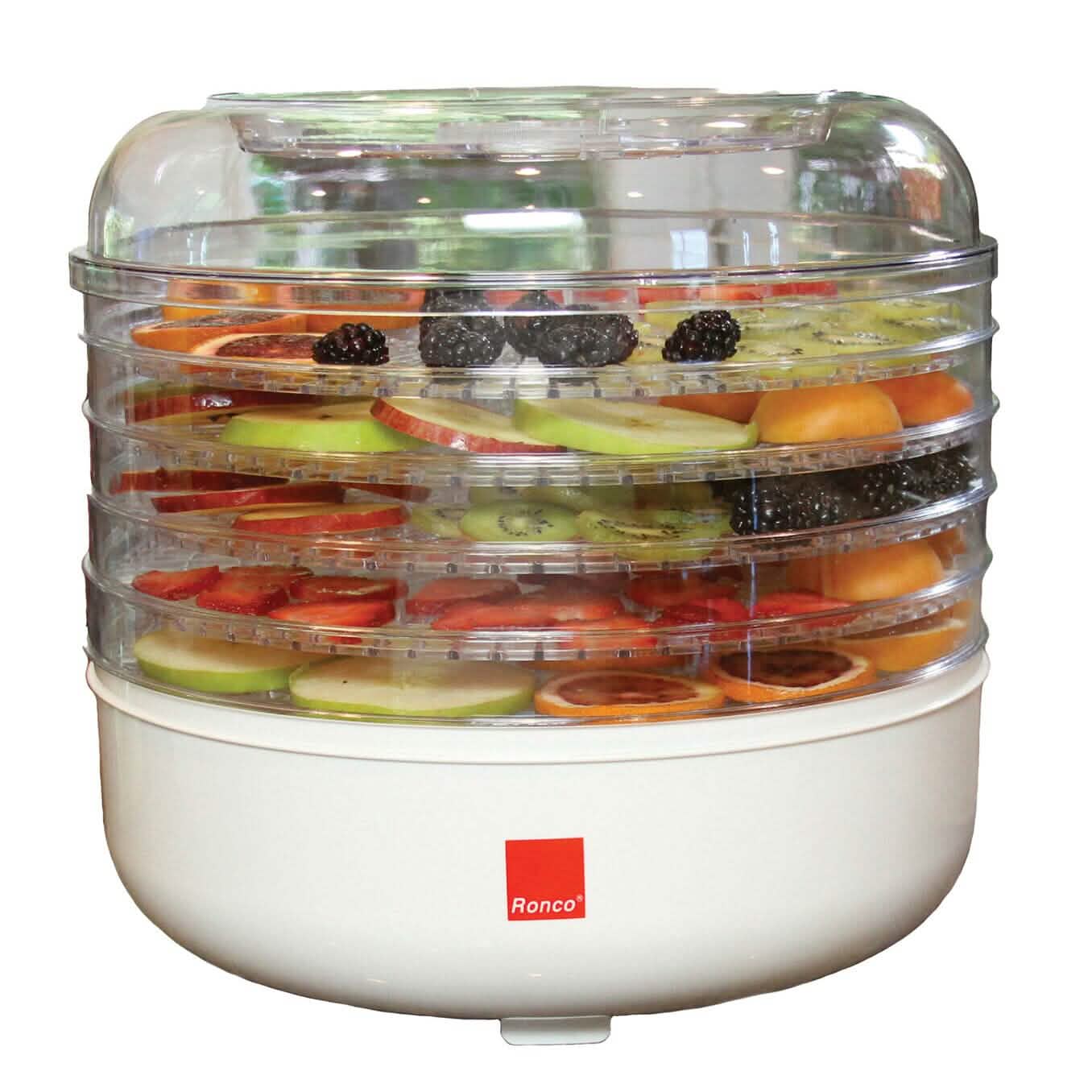 Ronco 5-Tray Dehydrator, Food Preserver, Quiet Dehydrating and Easy to Use DailySale