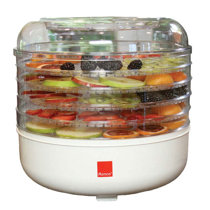 Ronco 5-Tray Dehydrator, Food Preserver, Quiet Dehydrating and Easy to Use DailySale
