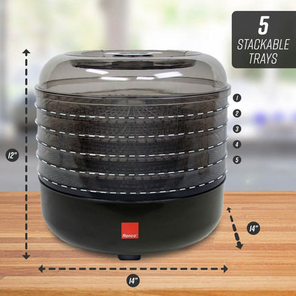 Ronco Beef Jerky Machine with 5 Stackable Trays DailySale