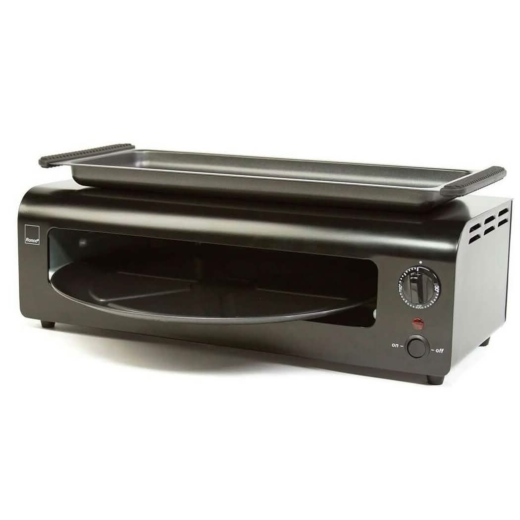 Ronco Pizza & More Home Pizza and Wing Oven with Removable Warming Tray and Pan DailySale