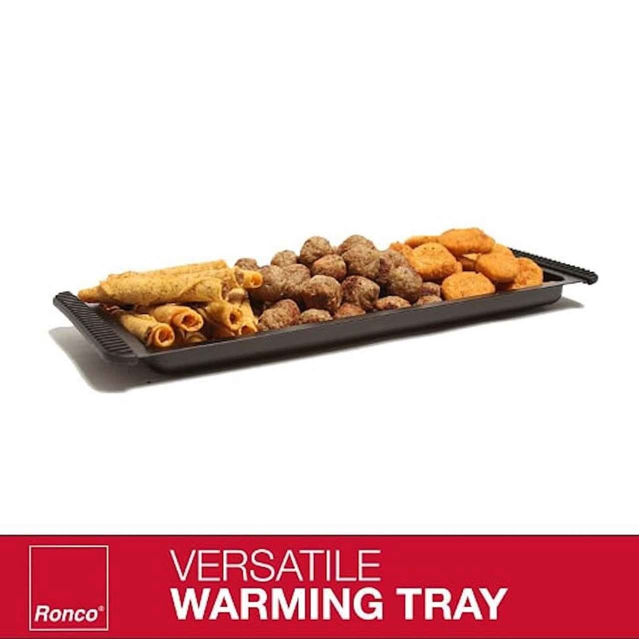 Ronco Pizza & More Home Pizza and Wing Oven with Removable Warming Tray and Pan DailySale