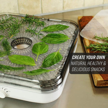 Ronco Turbo EZ-Store 5-Tray Dehydrator with Convection Air Flow DailySale
