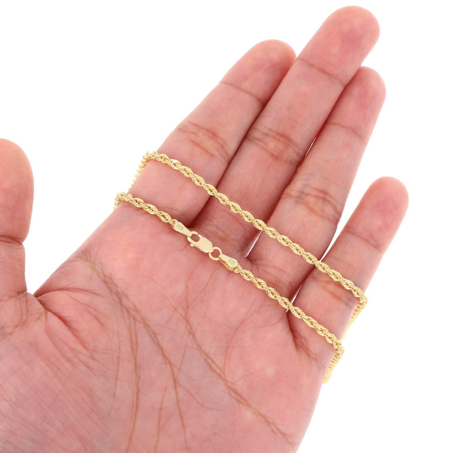 Rope Chain in Yellow Gold - 3mm DailySale