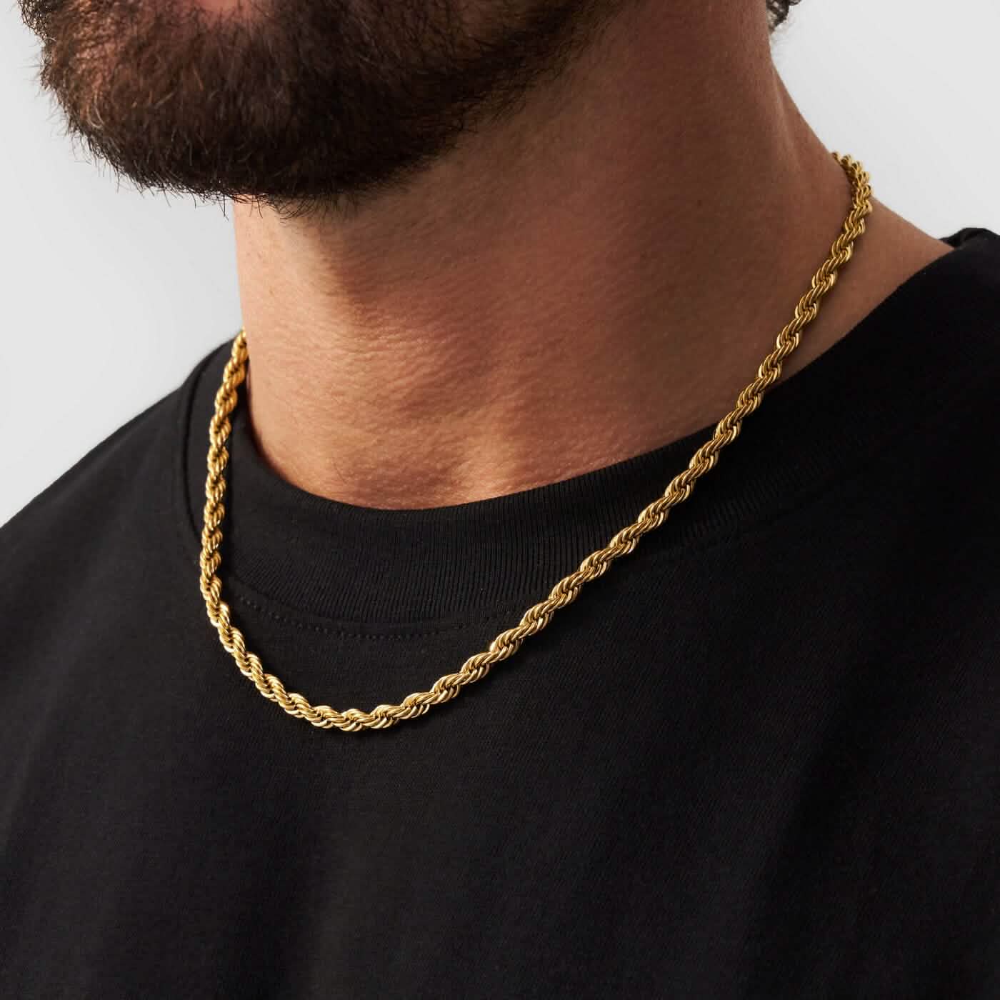 Rope Chain in Yellow Gold - 4mm DailySale