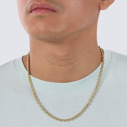 Rope Chain in Yellow Gold - 5mm DailySale