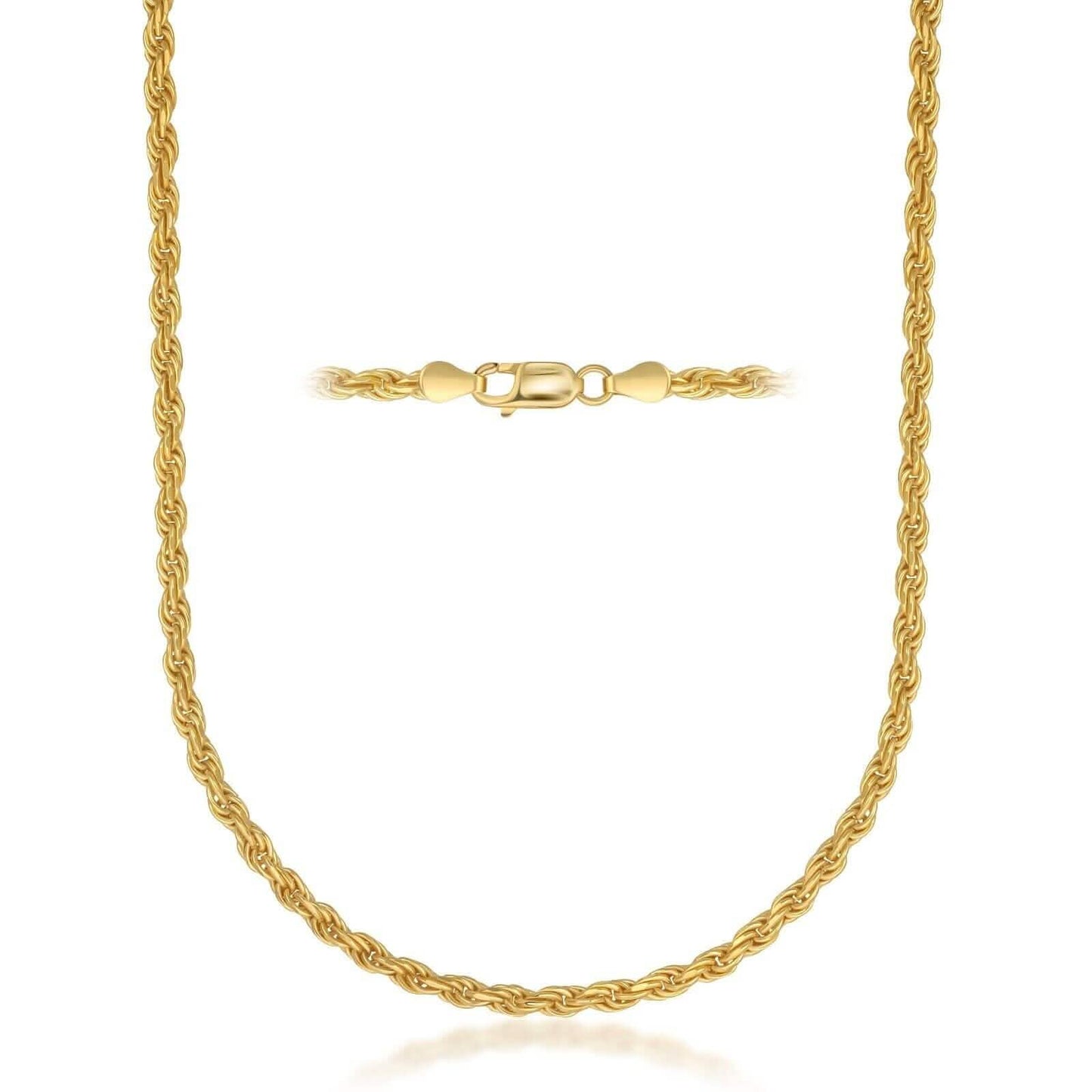 Rope Chain in Yellow Gold - 6mm DailySale