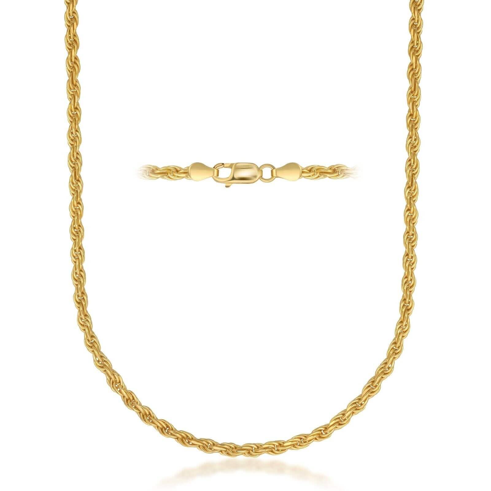 Rope Chain in Yellow Gold - 6mm DailySale