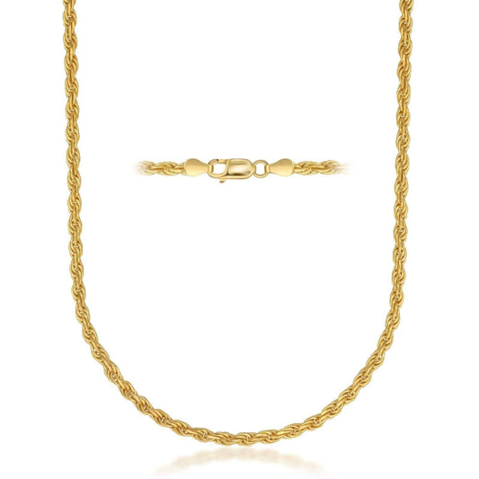 Rope Chain in Yellow Gold - 6mm DailySale